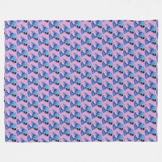 Stitch Fleece Blanket (Vorderseite (Horizontal))