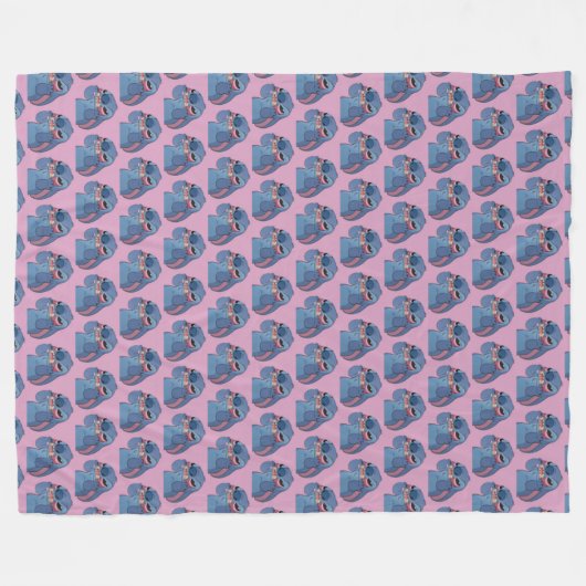 Stitch Fleece Blanket (Vorderseite (Horizontal))