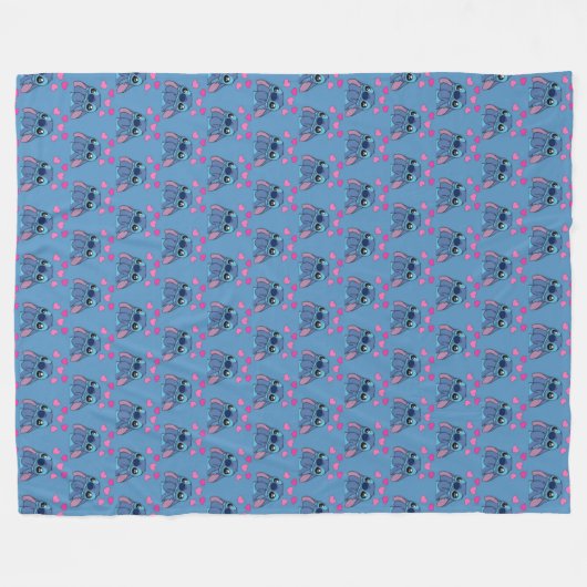 Stitch Fleece Blanket (Vorderseite (Horizontal))