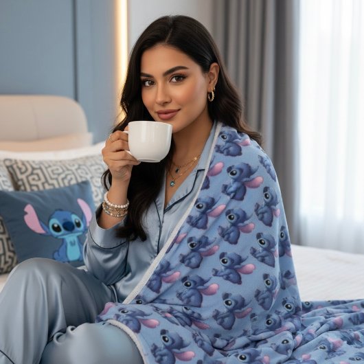 Stitch Fleece-Decke Fleecedecke