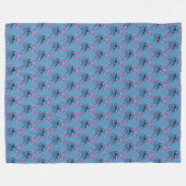 Stitch-Fleece-Decke Fleecedecke (Vorderseite (Horizontal))