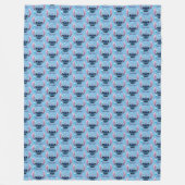 Stitch Fleecedecke (Vorderseite)