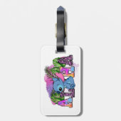 Stitch Gepäckanhänger (Rückseite vertikal)