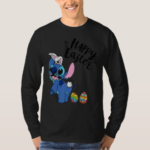 Stitch glücklicher Ostereier Familie Osterfest T-Shirt