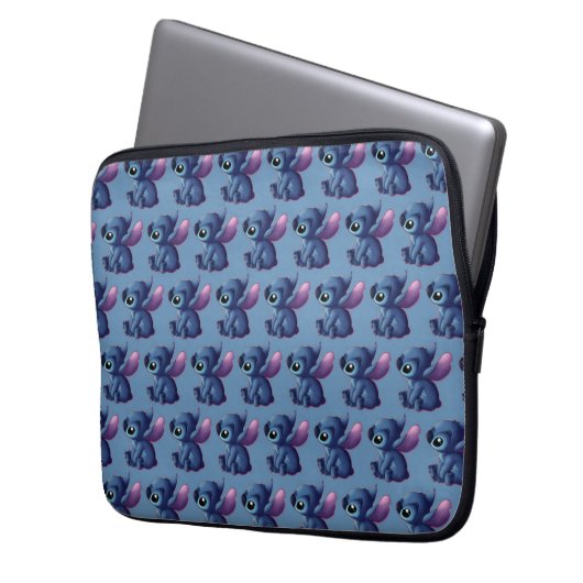 Stitch Laptop Sleeve (Vorderseite Links)