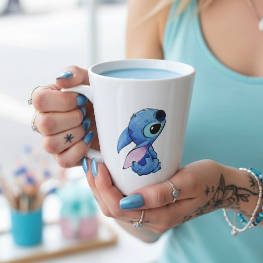 Stitch-Latte-Tasse Milchtasse