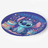 Stitch Party Pappteller (Schrägansicht)