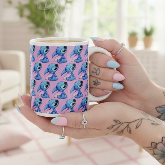 Stitch Riesen-Kaffeetasse Jumbo-Tasse