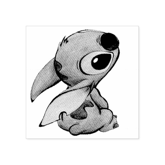 Stitch Rubber Stamp Gummistempel (Prägung)
