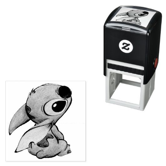 Stitch Self-inking Stamp Permastempel (Beispiel)