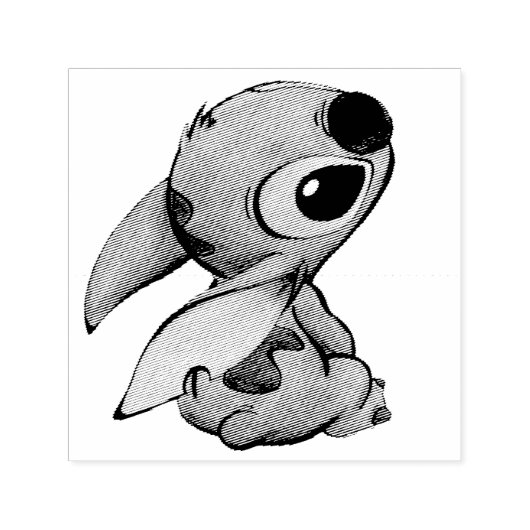 Stitch Self-inking Stamp Permastempel (Design)