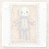 Stitch & Shadow Halloween Glasuntersetzer (Rückseite)