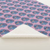Stitch Sherpa Blanket Sherpadecke (3/4)