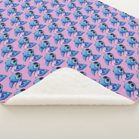 Stitch Sherpa Blanket Sherpadecke (3/4)