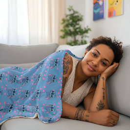 Stitch Sherpa Blanket Sherpadecke
