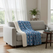 Stitch Sherpa Blanket Sherpadecke