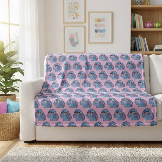 Stitch Sherpa Blanket Sherpadecke