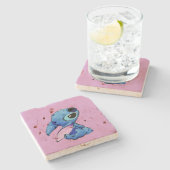 Stitch Stone Coaster Steinuntersetzer (Seitenansicht)