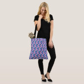 Stitch-Taschentuch-Tasche Tasche (Am Model)