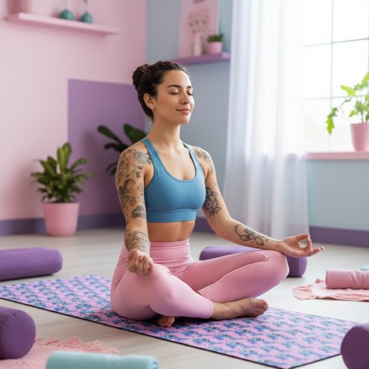 Stitch Yogamatte