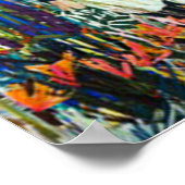 Stitched Cat Poster (Ecke)