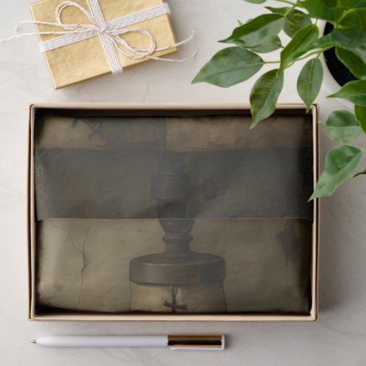 Stitched Mannequin | Dekoupage des gotischen Nähfo Seidenpapier (Geschenk)