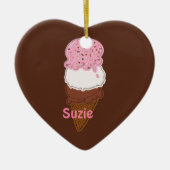 Stitched-Neapolitan-Ice-Cream-Cones-2-Stunden ORNI Keramikornament (Vorne)