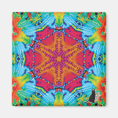 Stitches Kaleidoscope Magnet (Vorne)