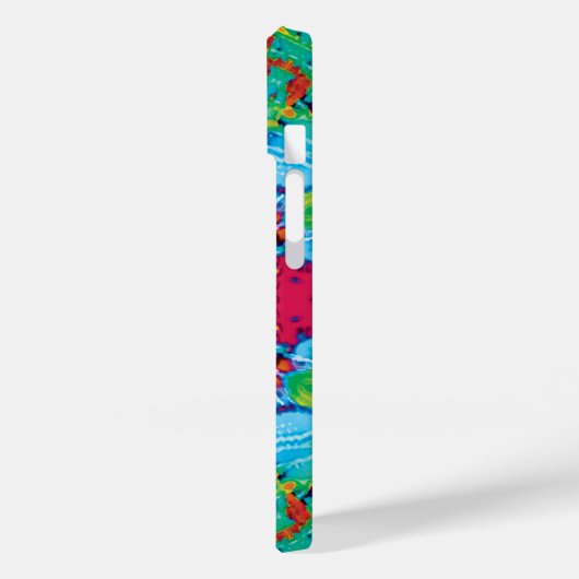 Stitches Kaleidoskop Case-Mate iPhone Hülle (Rückseite / Links)