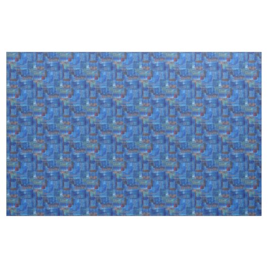 Stitching Patchwork Blue Indigo Stoff (Fat Quarter (45,7 x 55,9 cm))