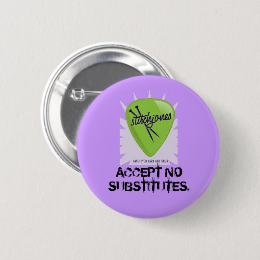 Stitchjones Knopf Button (Vorne & Hinten)