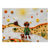 Stitted Cosmic Adventure Poster (Vorderseite)