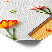 Stitted Cosmic Adventure Poster (Ecke)