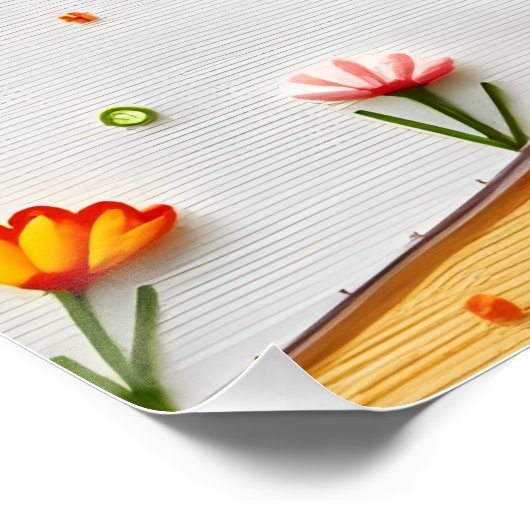 Stitted Cosmic Adventure Poster (Ecke)