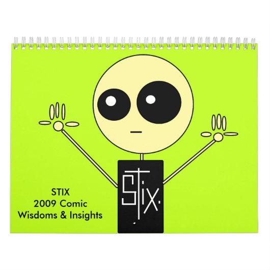 STIX Kalender der Comic-Klugheits-2009 u. der (Titelbild)