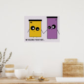 STIX: Wir gehören zusammen Poster (Küche)