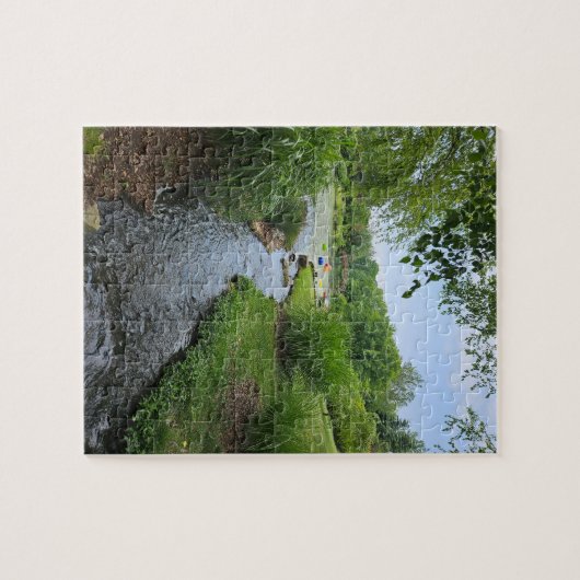 STL Botanischer Garten Wasserstraße Puzzle (Horizontal)