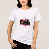 STL Gateway Badlanders zentriert Tri-Blend Shirt (Vorderseite)