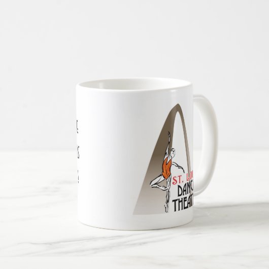 Stl Tanz-Theaterkaffee-Tasse Kaffeetasse (VorderseiteRechts)