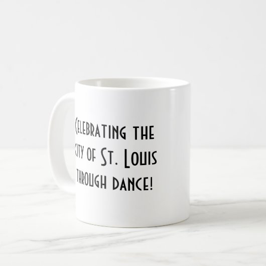 Stl Tanz-Theaterkaffee-Tasse Kaffeetasse (Vorderseite Links)
