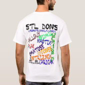 STL ZIEHT AN T-Shirt (Rückseite)