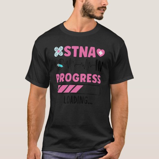 STNA im laufenden Staat getestet Krankenpflegeassi T-Shirt (Vorderseite)