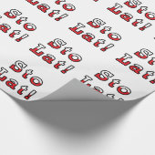 Sto Lat Geschenkpapier (Ecke)