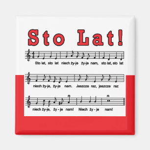 Sto Lat! Lied Magnet