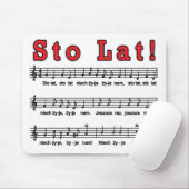 Sto Lat! Lied Mousepad (Mit Mouse)