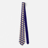 Stoa Daisy Navy Necktie Krawatte (Vorderseite)