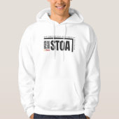 Stoa Feed of Death Rectangle Logo Hoodie (Vorderseite)