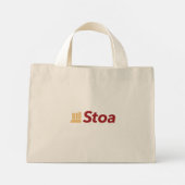 Stoa Floral Römer 11:36 Tasche (Rückseite)