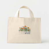 Stoa Floral Römer 11:36 Tasche (Vorne)