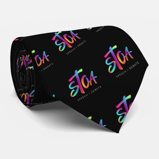 Stoa Neon Krawatte (Gerollt)